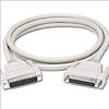 C2G 6ft DB25 M/F Null Modem Cable networking cable Beige 71.7" (1.82 m)1