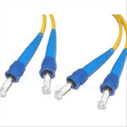 C2G 5m ST/ST Duplex 9/125 Single-Mode Fiber Patch fiber optic cable 196.9" (5 m) Yellow1