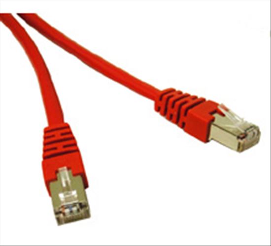 C2G Shielded Cat5E Molded Patch Cable Red 10ft networking cable 118.1" (3 m)1