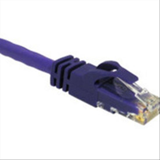 C2G 14ft Cat6 550MHz Snagless Patch Cable Purple networking cable Blue 169.3" (4.3 m)1