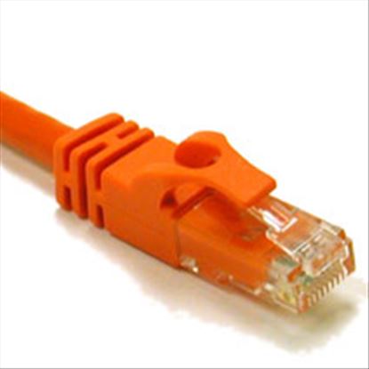 C2G 1ft Cat6 550MHz Snagless Patch Cable Orange networking cable 11.8" (0.3 m)1