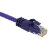 C2G 5ft Cat6 550MHz Snagless Patch Cable Purple networking cable 59.1" (1.5 m)1