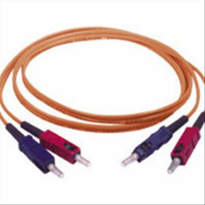 C2G 12m SC/SC Duplex 50/125, Orange fiber optic cable 472.4" (12 m)1