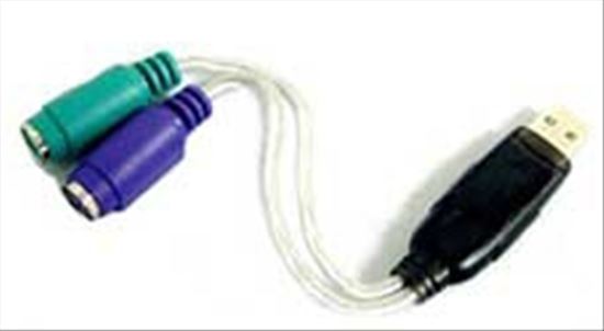 Bytecc BT-2000 PS/2 cable 2x 6-p Mini-DIN USB A1