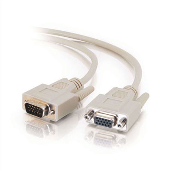 C2G 15ft Economy HD15 M/F SVGA Monitor Extension Cable VGA cable1