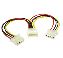 C2G Internal Power Y-Cable for 5.25in Connectors 6" Multicolor 5.91" (0.15 m)1