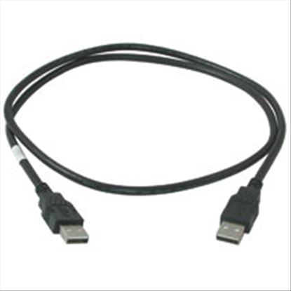 C2G USB A Male to A Male Cable, Black 1m USB cable 39.4" (1 m)1