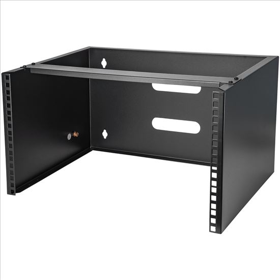 StarTech.com WALLMOUNT6 rack cabinet 6U Wall mounted rack Black1