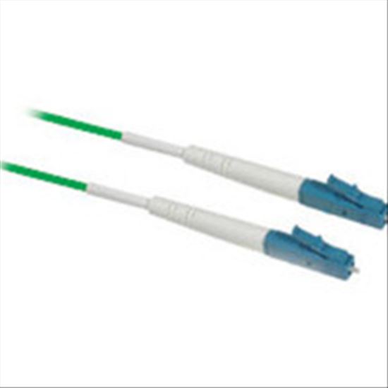 C2G 2m LC/LC Simplex 9/125 Single-Mode Fiber Patch Cable - Green fiber optic cable 78.7" (2 m)1