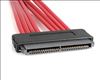 StarTech.com 50cm SAS SFF-8484 (32 pin 4i Multi-lane) Host To 4 SATA Cable SCSI cable Red 19.7" (0.5 m)3