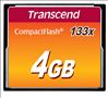 Transcend TS4GCF133 memory card 4 GB CompactFlash MLC1
