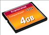 Transcend TS4GCF133 memory card 4 GB CompactFlash MLC2