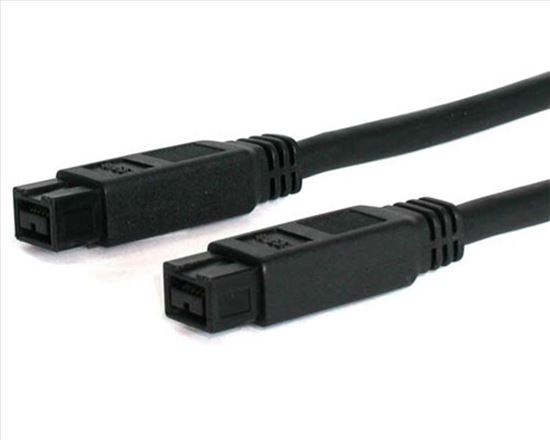StarTech.com 6 ft 1394b Firewire Cable 9-9 Pin M-M 72" (1.83 m) Black1