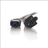 C2G 6ft 1-to-2 16 AWG Power Cord Splitter (NEMA 5-15P -> 1 NEMA 5-15R / 1 IEC320C13) Black 70.9" (1.8 m)4