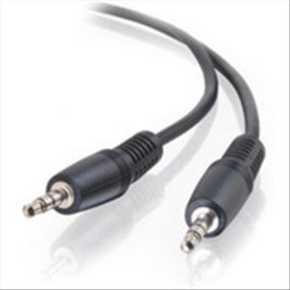 C2G 12ft 3.5mm Stereo M/M audio cable 141.7" (3.6 m) Black1