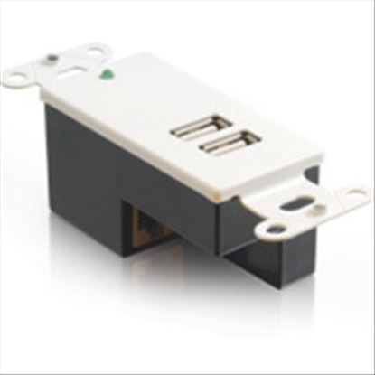 C2G 2-Port USB Superbooster Wall Plate - Receiver1