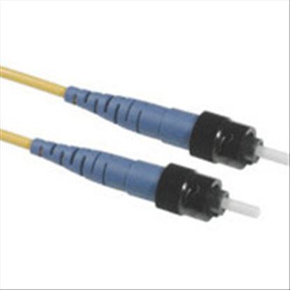 C2G 2m ST/ST Plenum-Rated Simplex 9/125 Single-Mode Fiber Patch Cable fiber optic cable 78.7" (2 m) Yellow1