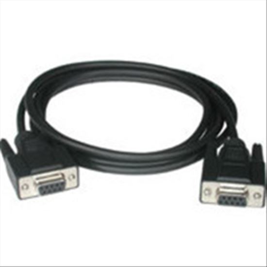 C2G 15ft DB9 F/F Null Modem Cable signal cable 179.9" (4.57 m) Black1
