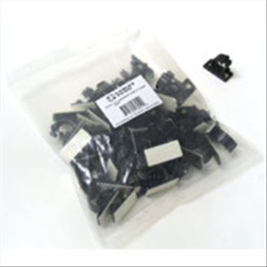 C2G 0.68in Self-Adhesive 50pk cable clamp Black 50 pc(s)1