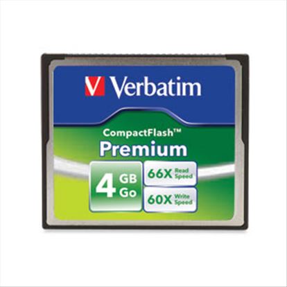 Verbatim Premium CompactFlash 4GB Memory Card1