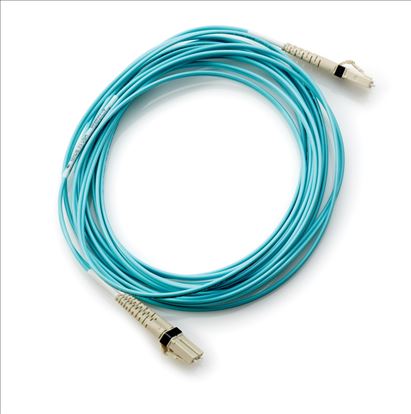 Hewlett Packard Enterprise Storage B-series Switch Cable 2m Multi-mode OM3 50/125um LC/LC 8Gb FC and 10GbE Laser-enhanced Cable 1 Pk fiber optic cable 78.7" (2 m) Blue1