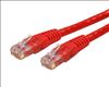 StarTech.com C6PATCH3RD networking cable Red 35.4" (0.9 m) Cat6 U/UTP (UTP)1