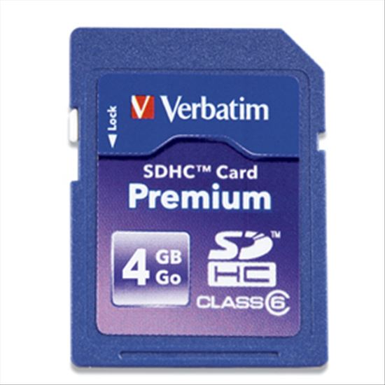 Verbatim Premium SDHC Card™ 4GB1