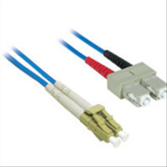 C2G 1m LC/SC Duplex 62.5/125 Multimode Fiber Patch Cable fiber optic cable 39.4" (1 m) Blue1