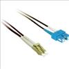 C2G 2m LC/SC Duplex 9/125 Single-Mode Fiber Patch Cable - Black fiber optic cable 78.7" (2 m)1