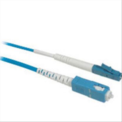 C2G 1m LC/SC Simplex 9/125 Single-Mode Fiber Patch Cable - Blue fiber optic cable1