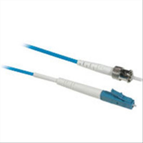 C2G 2m LC/ST Simplex 9/125 Single-Mode Fiber Patch fiber optic cable 78.7" (2 m) Blue1