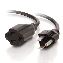 C2G 2ft Outlet Saver 16 AWG Power Extension Cord (NEMA 5-15R to NEMA 5-15P)1