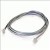 C2G 7ft RJ12 6p6c Modular Cable Straight networking cable Gray 82.7" (2.1 m)2