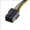 StarTech.com PCIEX68ADAP internal power cable 6.1" (0.155 m)2