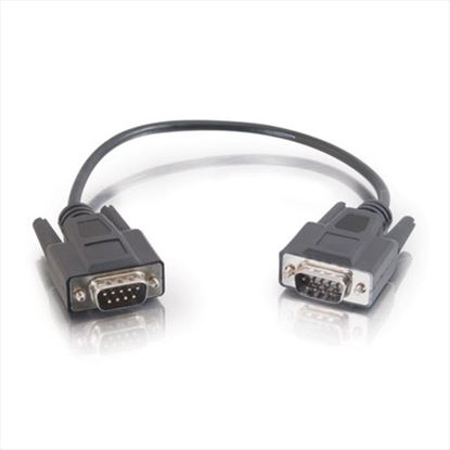 C2G 3ft DB9 M/M Cable - Black serial cable DB-91