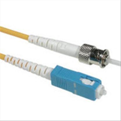 C2G 9m SC/ST Plenum-Rated Simplex 9/125 Single-Mode Fiber Patch Cable fiber optic cable 354.3" (9 m) Yellow1