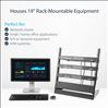 StarTech.com RK12OD rack cabinet 12U Freestanding rack Black8