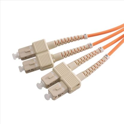 Unirise 15m SC-SC fiber optic cable 590.6" (15 m) Orange1