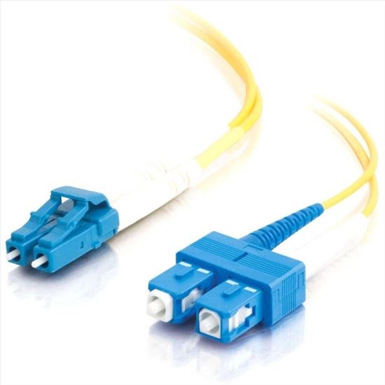 Unirise 3m LC-SC fiber optic cable 118.1" (3 m) Yellow1