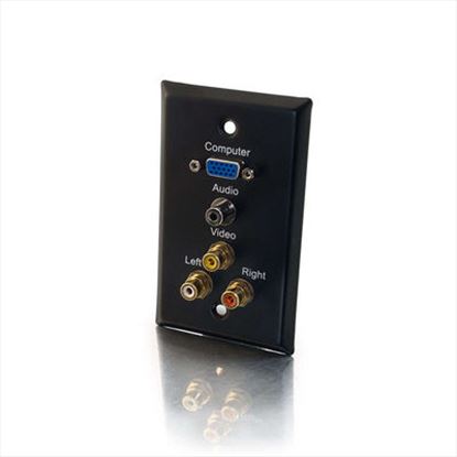 C2G 40483 wall plate/switch cover Black1