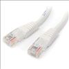 StarTech.com 25 ft White Molded Category 5e (350 MHz) UTP Patch Cable networking cable 299.2" (7.6 m)1