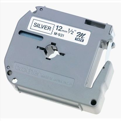 Brother M931 printer label Silver M1
