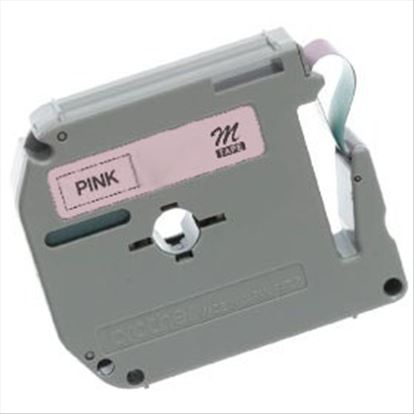 Brother ME21 printer label Pink M1