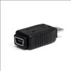 StarTech.com UUSBMUSBMF cable gender changer Micro-USB B Mini-USB B Black2