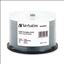 Verbatim CD-R 80MIN 700MB 52X DataLifePlus White Inkjet, Hub Printable 50pk Spindle 50 pc(s)1