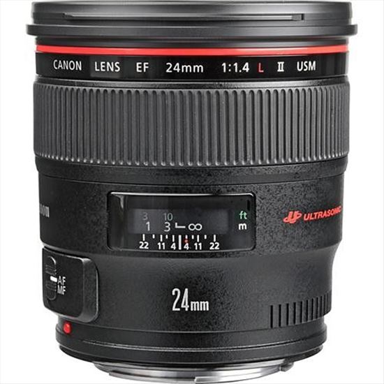 Canon EF 24mm f/1.4L II USM Ultra-wide lens Black1