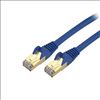 StarTech.com C6ASPAT3BL networking cable Blue 35.4" (0.9 m) Cat6a U/FTP (STP)1