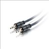 C2G 40517 audio cable 420.1" (10.7 m) 3.5mm Black1