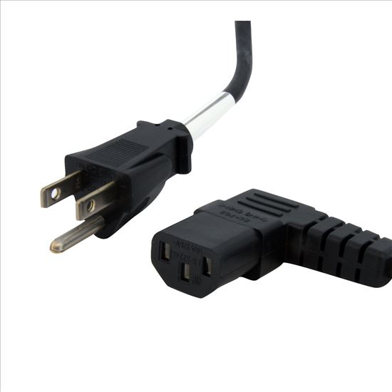 StarTech.com PXT101L10 power cable Black 120.1" (3.05 m) NEMA 5-15P C13 coupler1