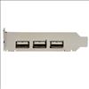 StarTech.com PEXUSB4DP interface cards/adapter Internal USB 2.03